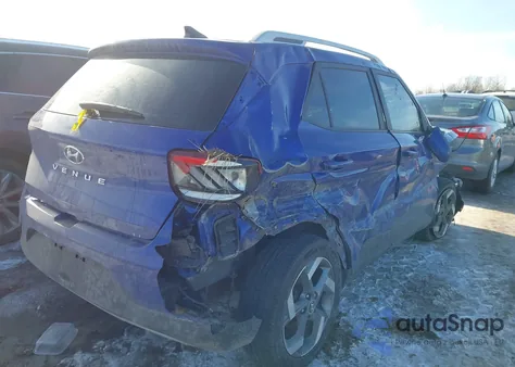 2022 Hyundai Venue Sel из США, поврежденный, VIN KMHRC8A32NU184021